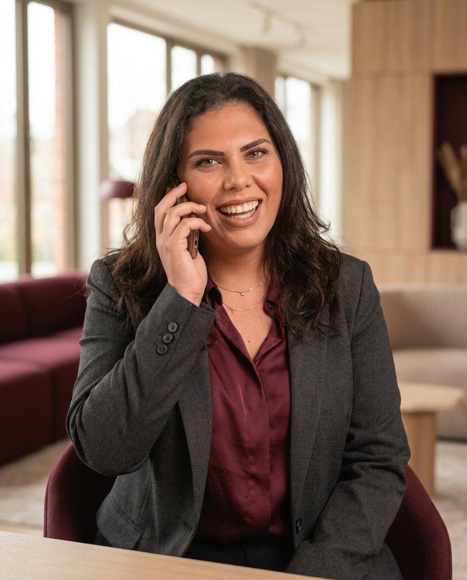 Medewerker van Insure You helpt een klant persoonlijk aan de telefoon